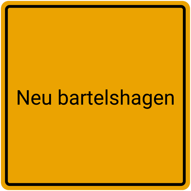 Meldebestätigung Neu Bartelshagen